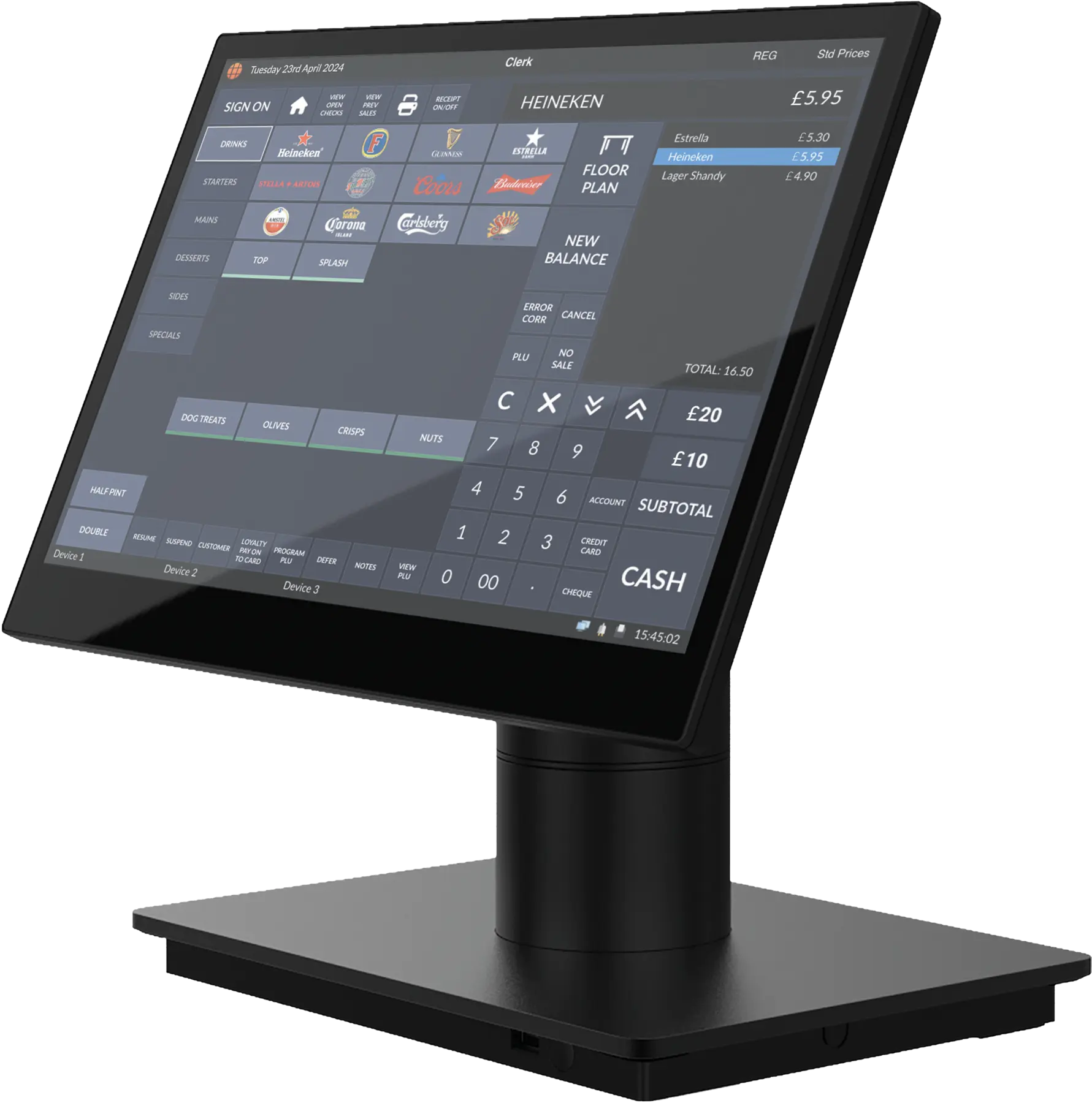 TouchPoint point of sale terminal