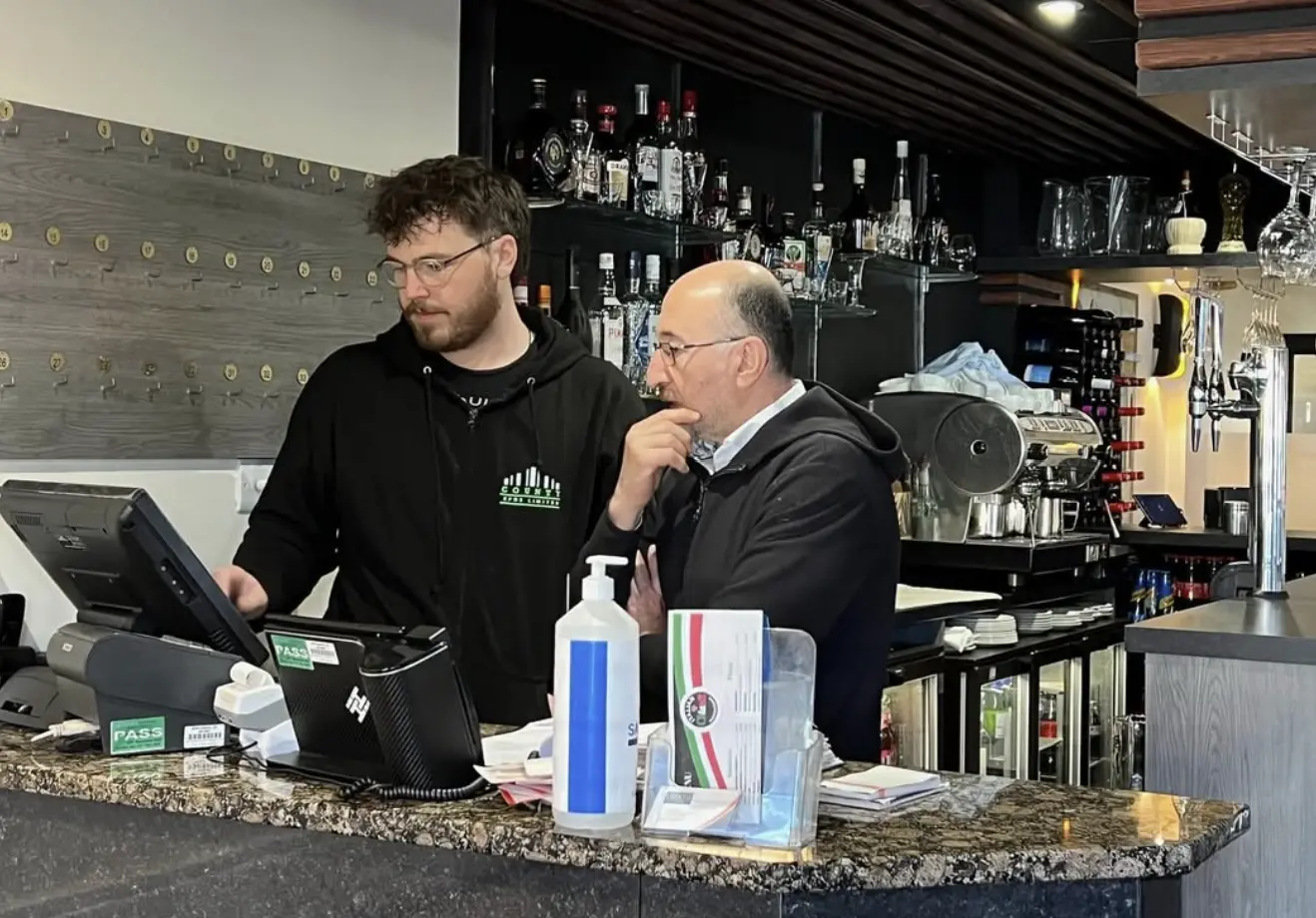 County EPOS engineer providing onsite training and consultation